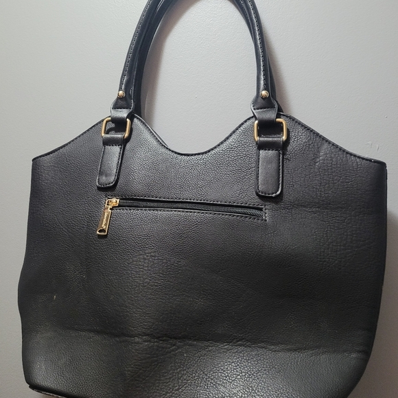 Bosalina Black Shoulder Bag Purse - Picture 9 of 10